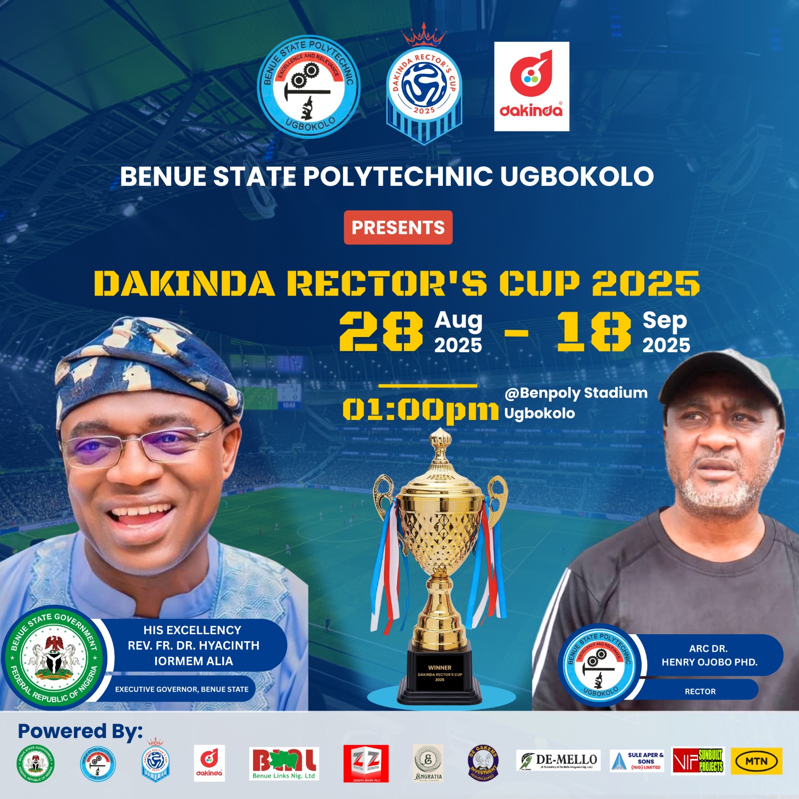 🏆 Benpoly 2025 Rector’s Sports Championship Cup Finals: Business Department Clinches Victory